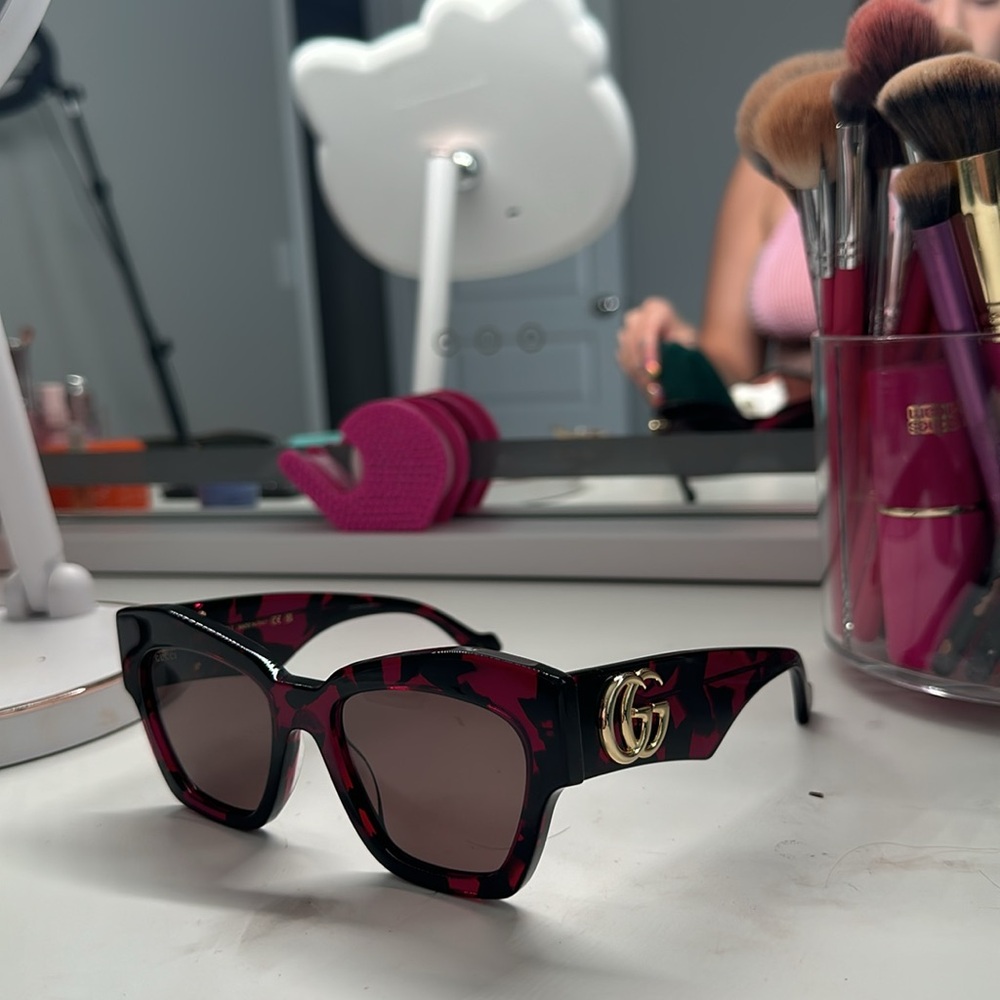 Pink Gucci Sunglasses